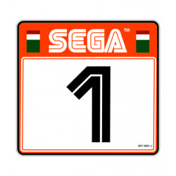 sega rally 2 sticker siège...