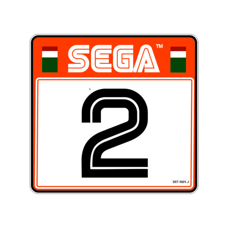 copy of sega rally 2 sticker siège numero 1