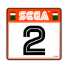 copy of sega rally 2 sticker siège numero 1