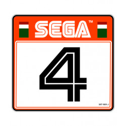 copy of sega rally 2 sticker siège numero 4
