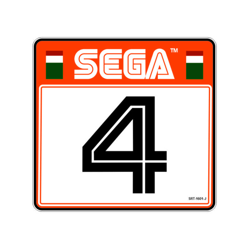 copy of sega rally 2 sticker siège numero 4