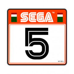 copy of sega rally 2 sticker siège numero 5