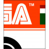 copy of sega rally 2 sticker siège numero 6