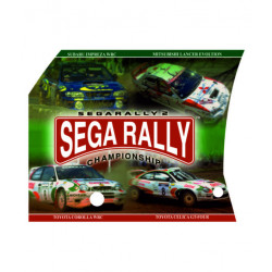 SEGA RALY 2 -  sticker side...