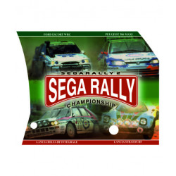 SEGA RALY 2 -  sticker side...