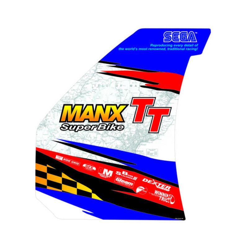 Manx TT sticker -------
